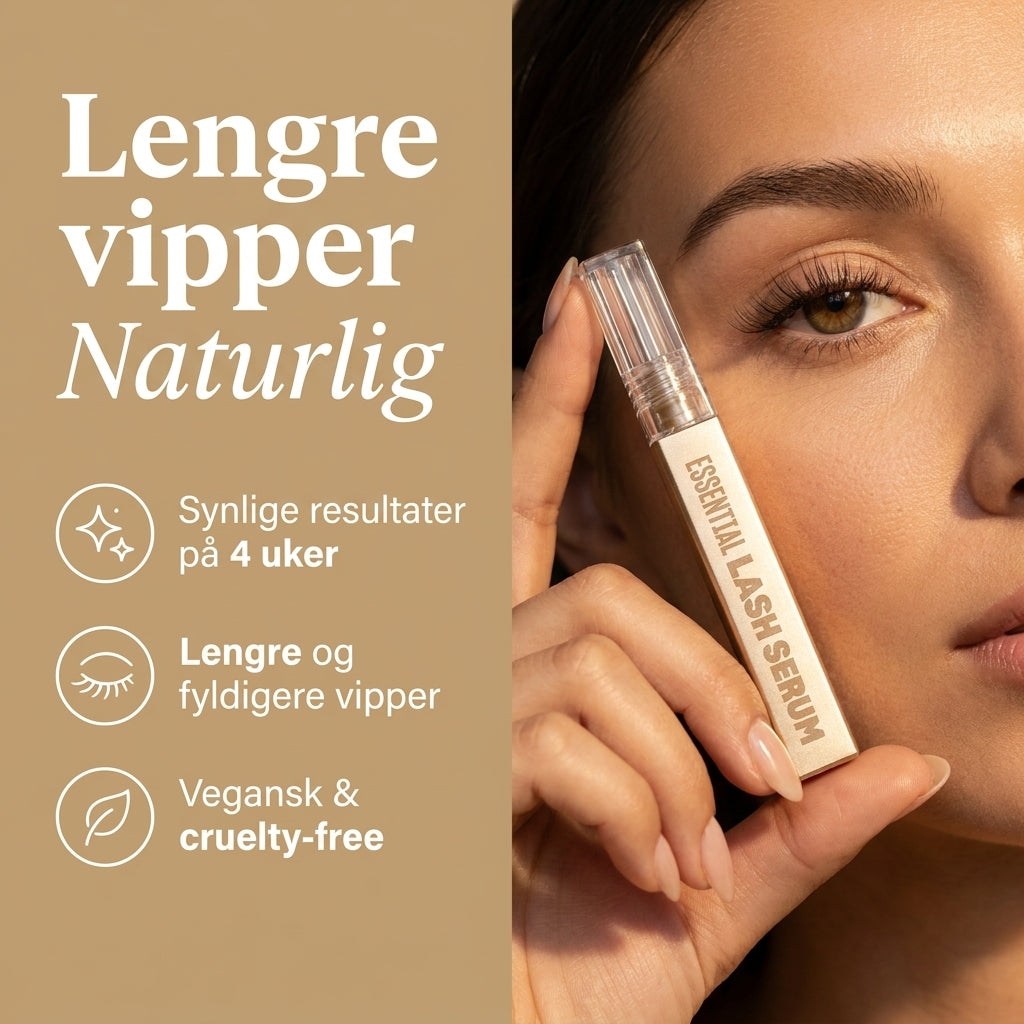 Eyelash Growth Serum – Lengre, fyldigere vipper, uten falskt eller filler
